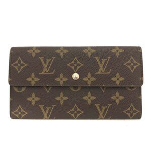 Louis Vuitton Monogram Porte Tresor International Trifold Wallet lux80-101225